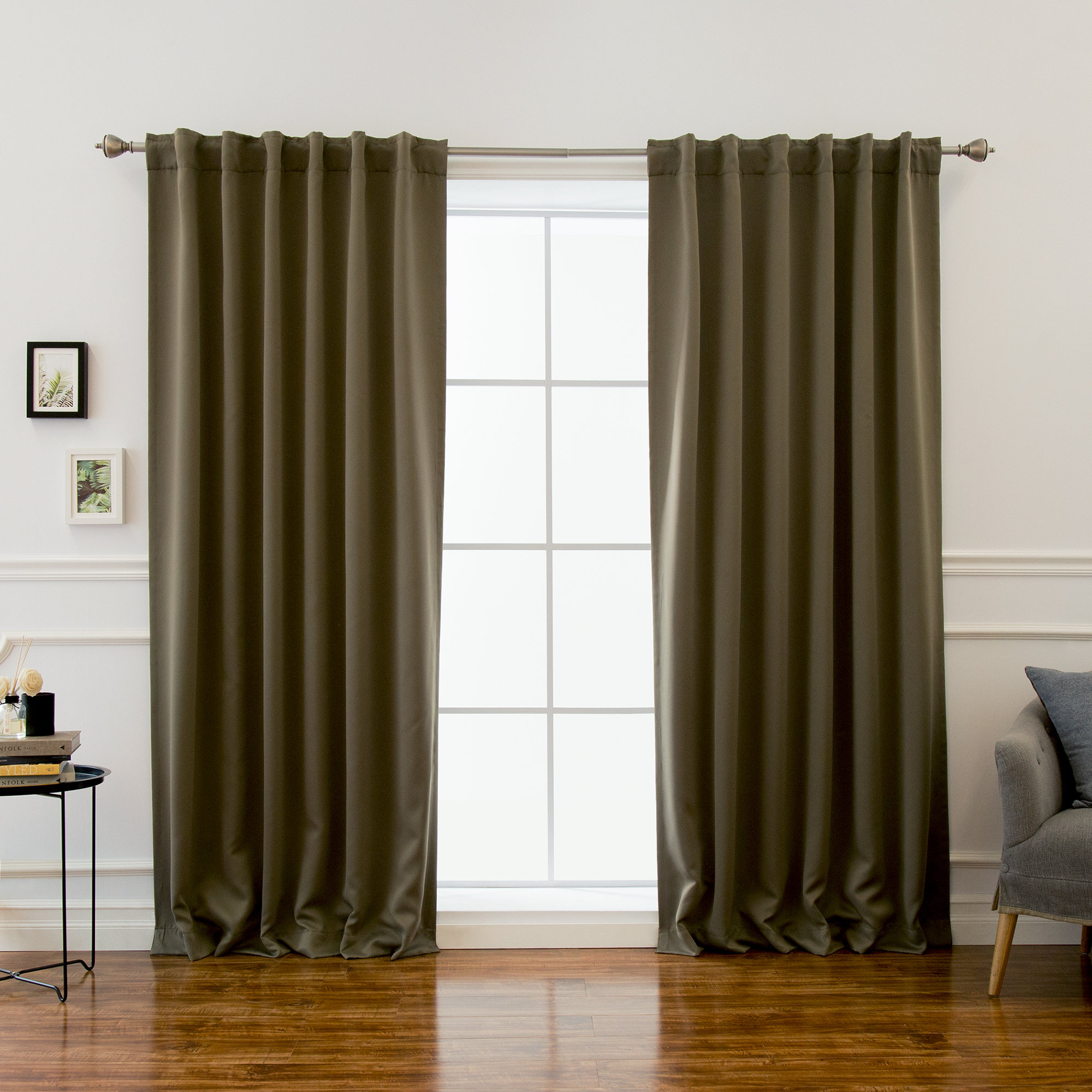 Beachcrest Home Sweetwater Room Darkening Thermal Blackout Curtain